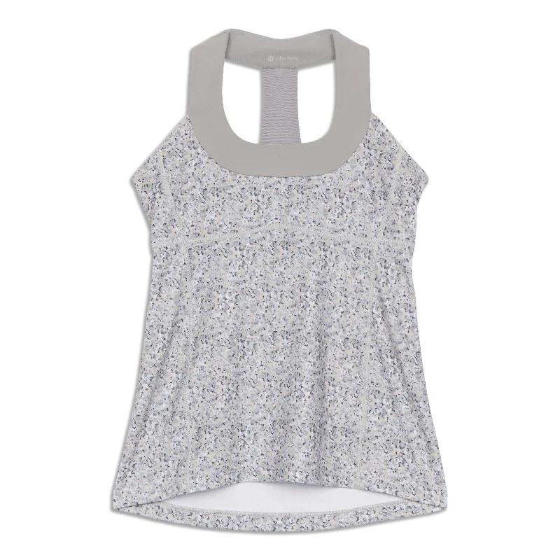 Yoga Tops for Flexibility and Strength Training -Scoop Neck Neck Tank Top - Resale