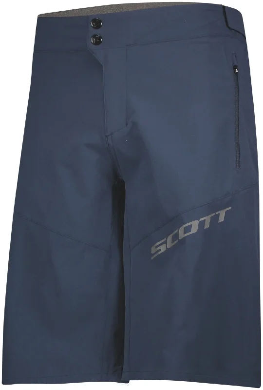 Yoga Shorts for All Day Wear -Scott Endurance Loose Fit Padded Mens Cycling Shorts - Blue Yoga Shorts for All Day Wear -Scott Endurance Loose Fit Padded Mens Cycling Shorts - Blue