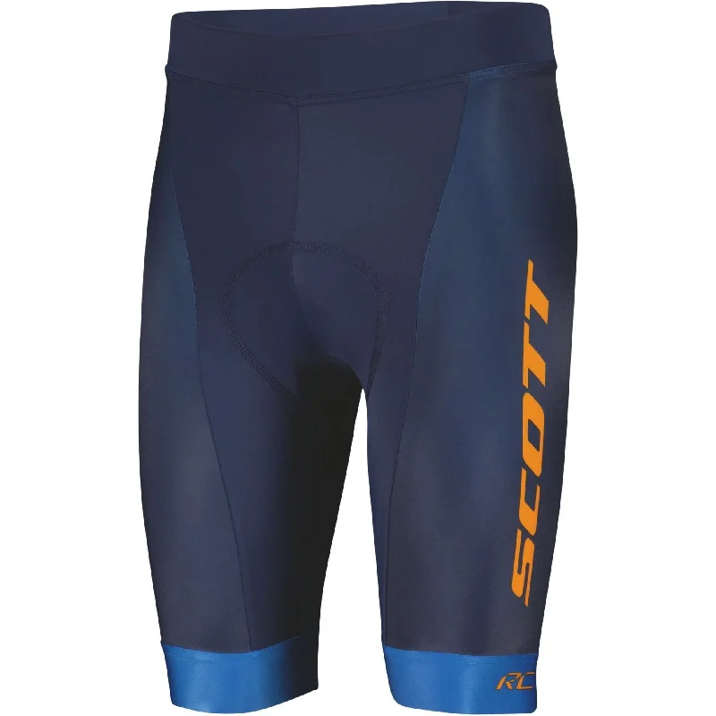 Performance Yoga Shorts for Support -Scott RC Team ++ Mens Cycling Shorts - Blue