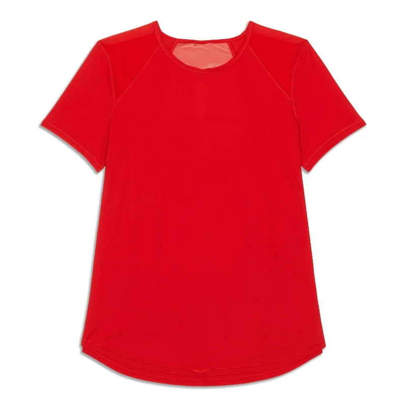 Fitted Yoga Tops for Yoga Class -Sculpt Short-Sleeve Shirt - Resale