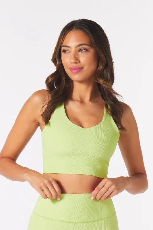 Yoga Shorts for Deep Stretching -Sculpt Tank - Honeydew *Restocks in October