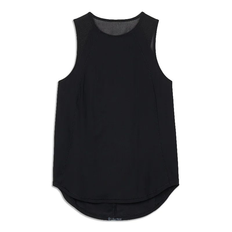 Women's Yoga Tops with Full Coverage -Sculpt Tank Top - Resale