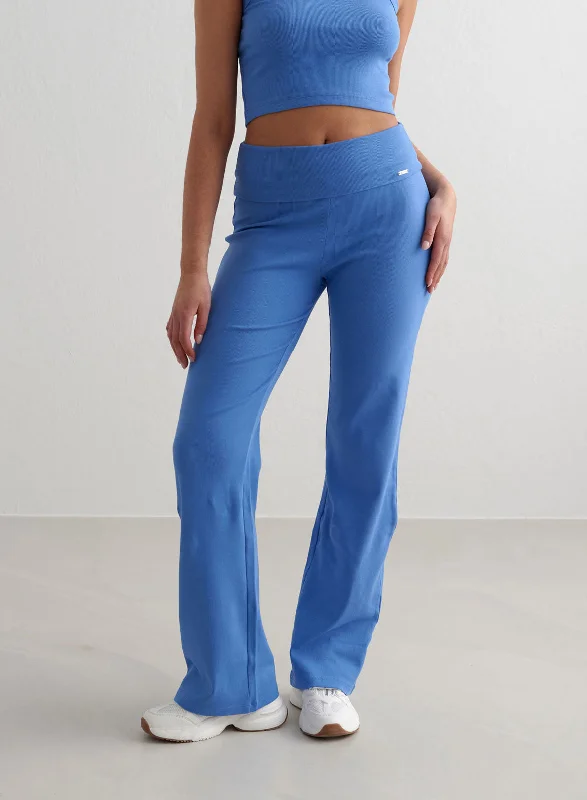 Stylish Compression Yoga Pants -Sea Ease Ribbed Pants