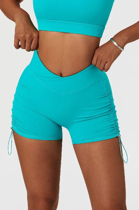 Yoga Shorts for Athletes -V-Waist Multi Sport Mini Shorts