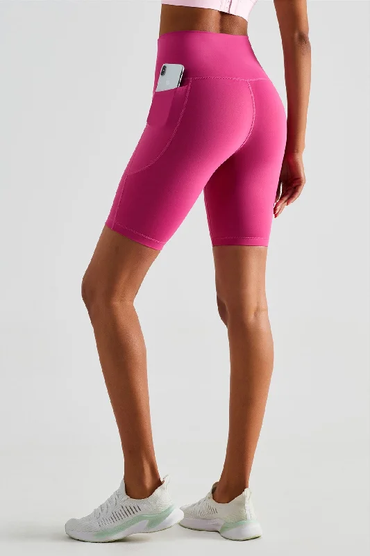 Yoga Shorts for Women’s Flexibility Training -Multi Sport Biker Shorts with Pockets