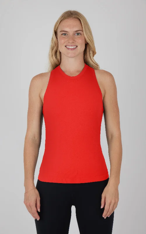 Women's Yoga Tops with High Stretch Fabric -Seamless Zaia Active Tank