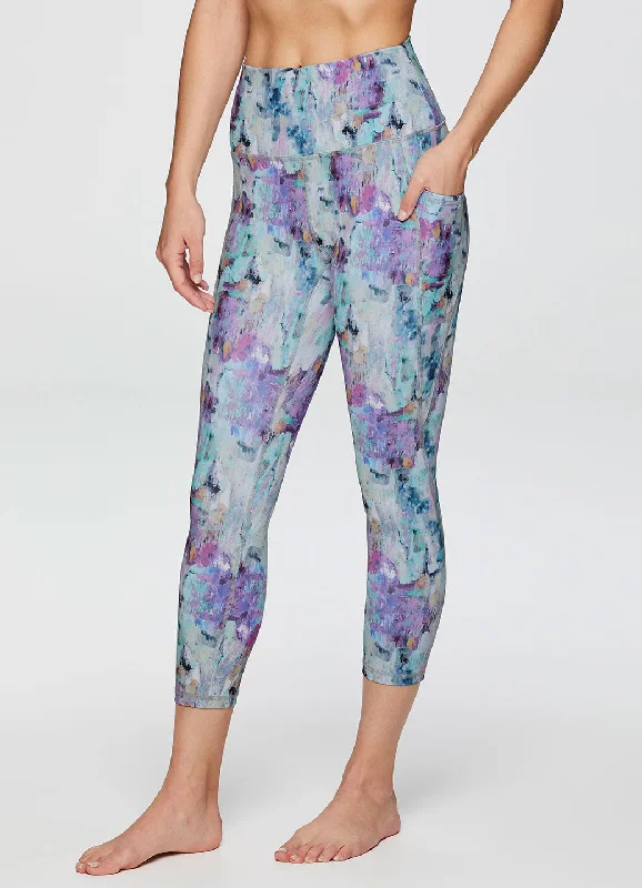 Yoga Pants for Performance -Seascape Ultra Hold Capri