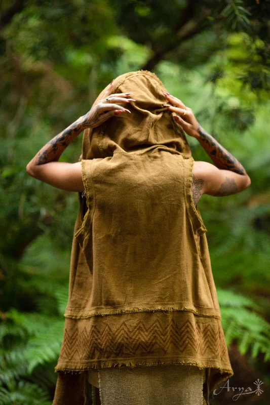 Yoga Tops for Better Movement -Sentient Vest - Khaki