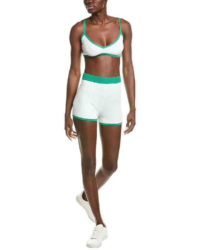 Yoga Shorts for Support and Comfort -SERENETTE Bra & Short Set