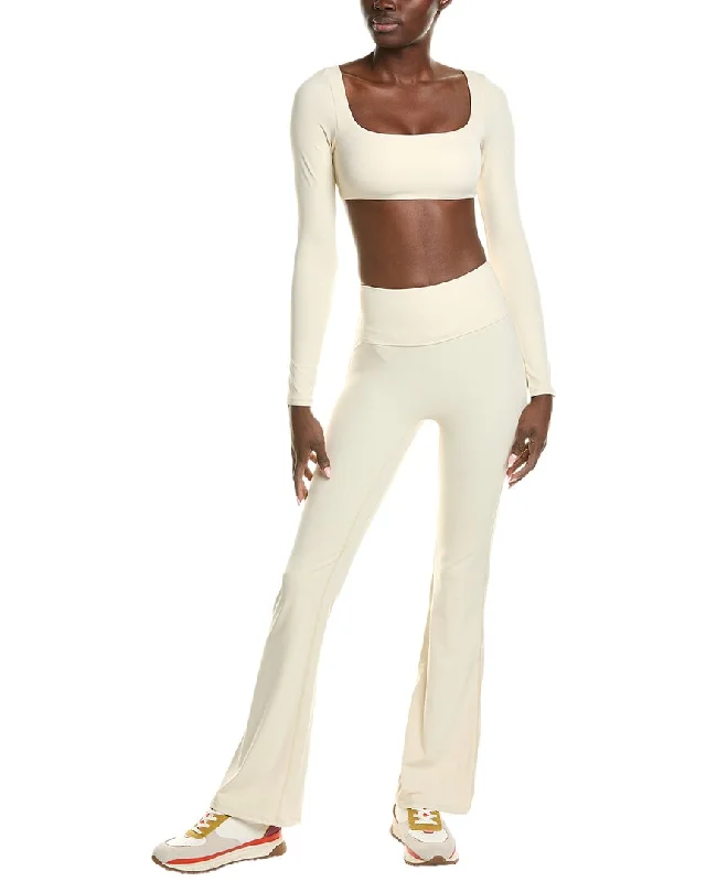 High-Waisted Yoga Shorts for Tummy Control -SERENETTE Top & Pant Set