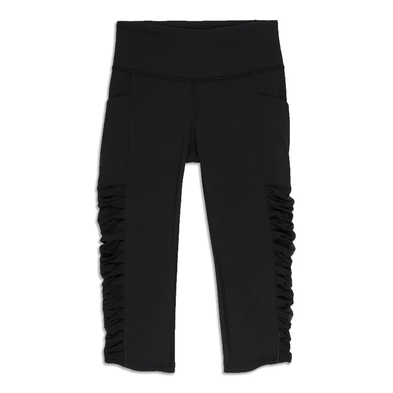 Yoga Pants for Flexibility and Balance -Sharp Turns Crop - Resale