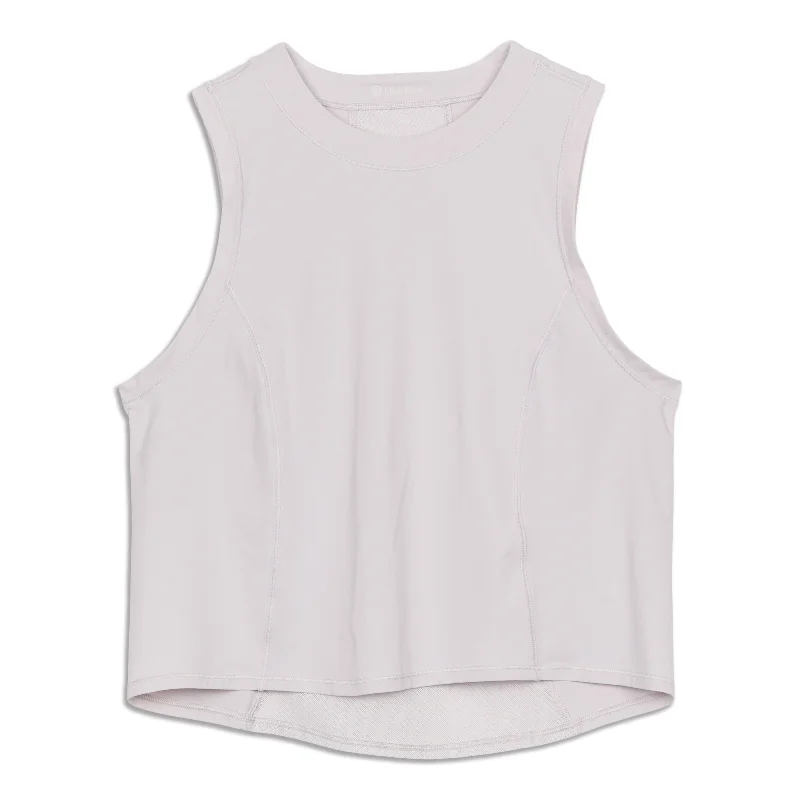 Comfortable Yoga Tops for Fitness -Sheer Will Tank Top - Resale