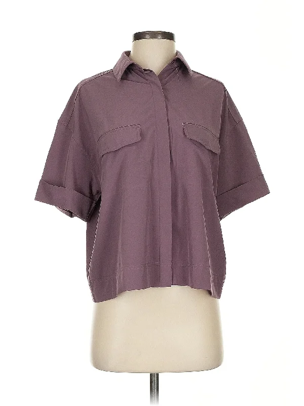 Yoga Tops for Daily Wear and Practice -Short Sleeve Blouse