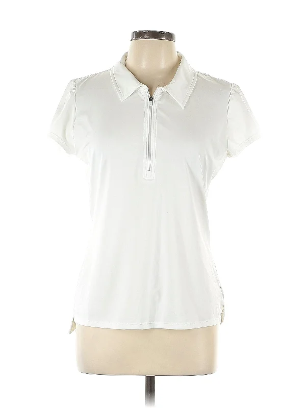 Yoga Tops for Flexibility and Recovery -Short Sleeve Polo