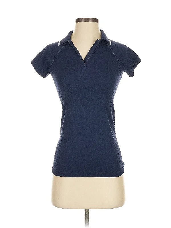 Yoga Tops for Supportive Fit -Short Sleeve Polo