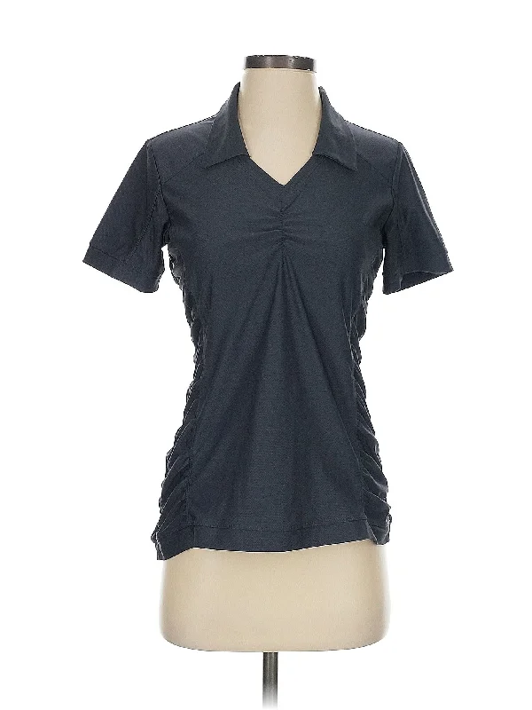 Yoga Tops for Mobility and Comfort -Short Sleeve Polo