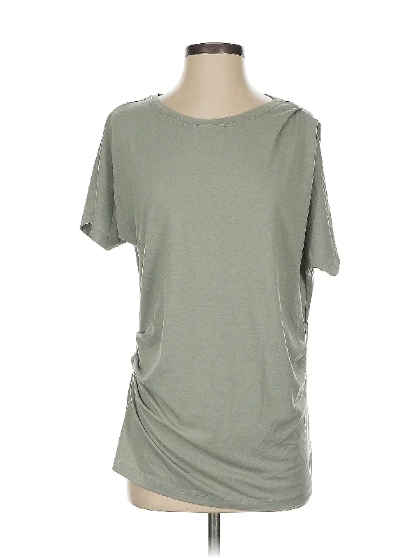 Women's Yoga Tops with Supportive Features -Short Sleeve T Shirt