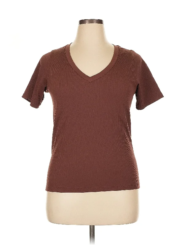 Loose Yoga Tops for Relaxing -Short Sleeve T Shirt