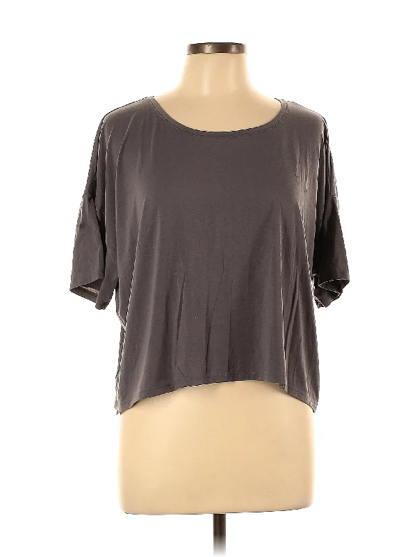 Fashionable Yoga Tops for Fitness -Short Sleeve T Shirt