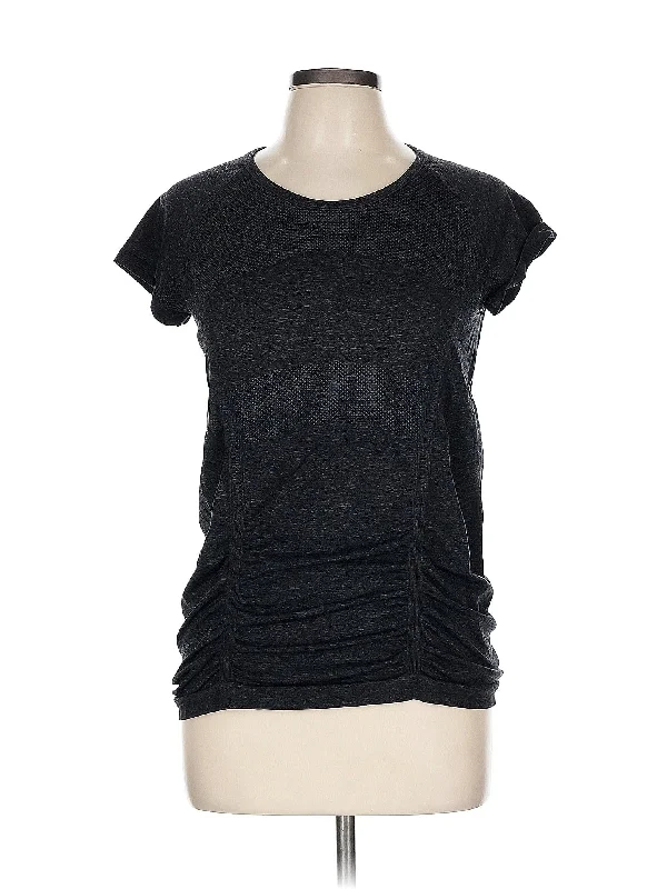 Fitted Yoga Tops for Yoga Class -Short Sleeve T Shirt