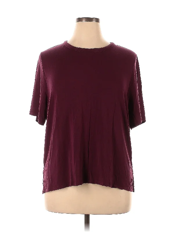 Printed Yoga Tops for Women -Short Sleeve T Shirt