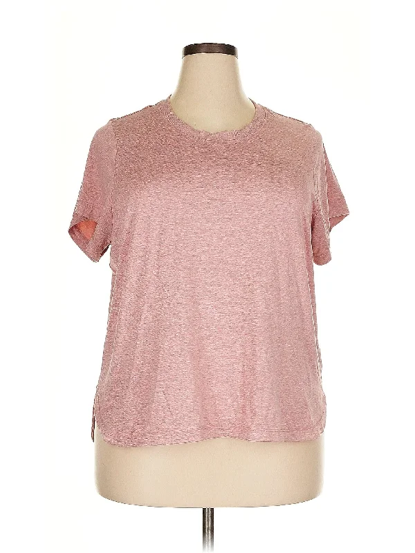 Yoga Tops with Mesh for Increased Comfort -Short Sleeve T Shirt