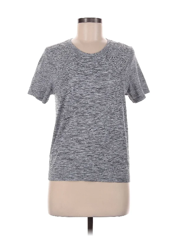 Relaxed Fit Yoga Tops -Short Sleeve Top