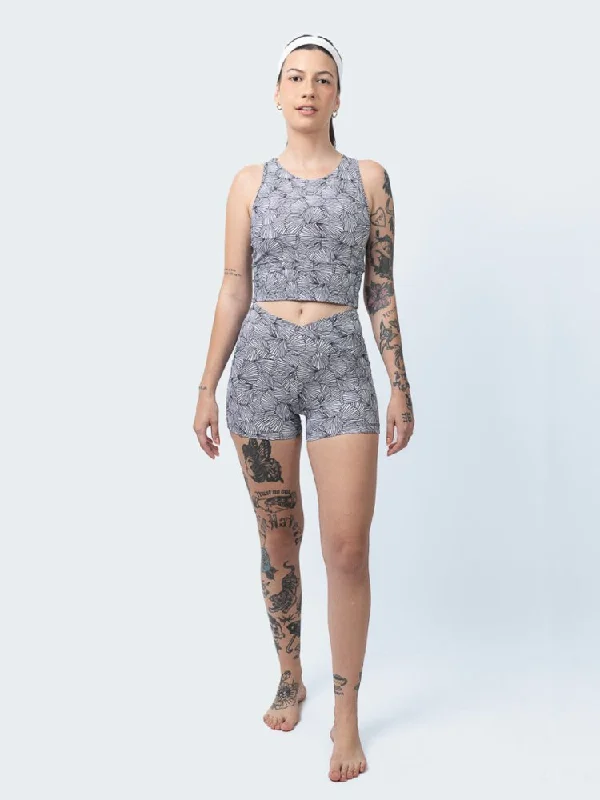 Yoga Shorts for Relaxation and Strength -Shorties with Pockets - ILIKAI
