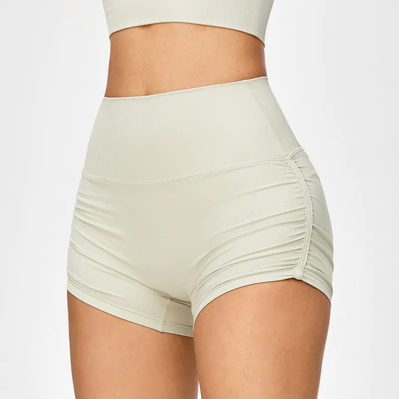 Yoga Shorts for Daily Wear -Side Fold Yoga Shorts