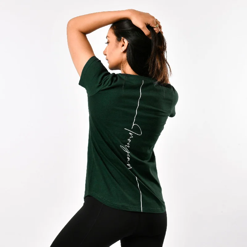 Fitted Yoga Tops for Yoga Class -SIGNATURE TEE