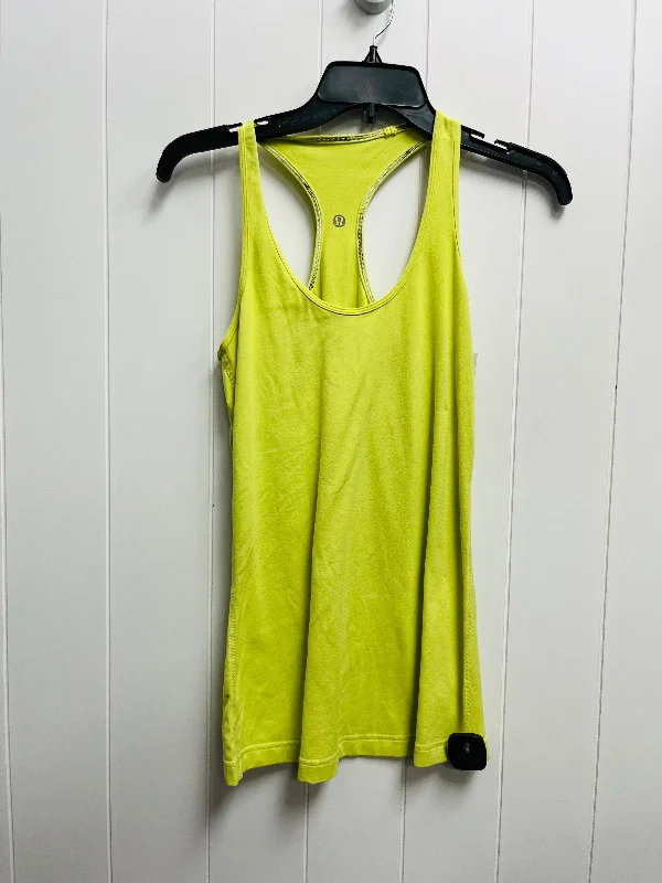 Yoga Tops for Comfort During Intense Workouts -Silver Athletic Tank Top Lululemon, Size S Yoga Tops for Comfort During Intense Workouts -Silver Athletic Tank Top Lululemon, Size S