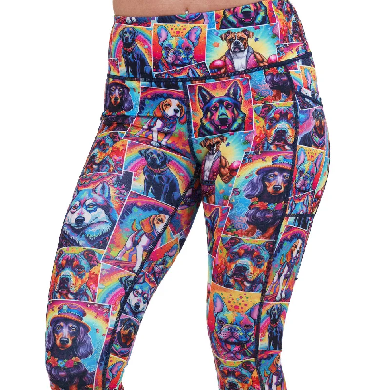 Flexible Fit Yoga Pants -Sit Stay Slay Leggings