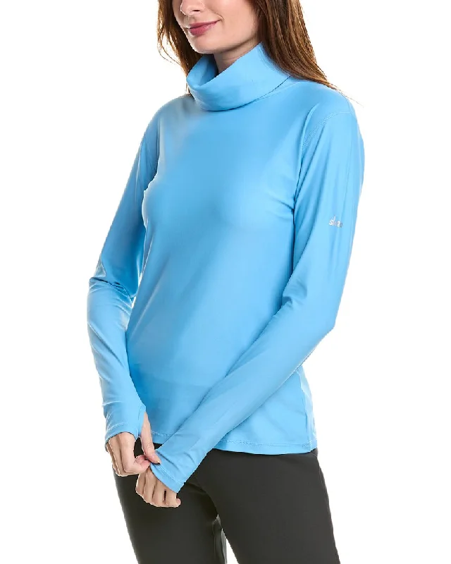 Women's Yoga Tops for Comfort and Flexibility -SKEA Bella Turtleneck Top