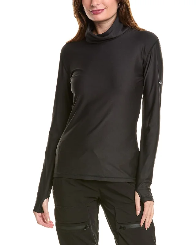 Women's Yoga Tops for Soft Comfort -SKEA Bella Turtleneck Top