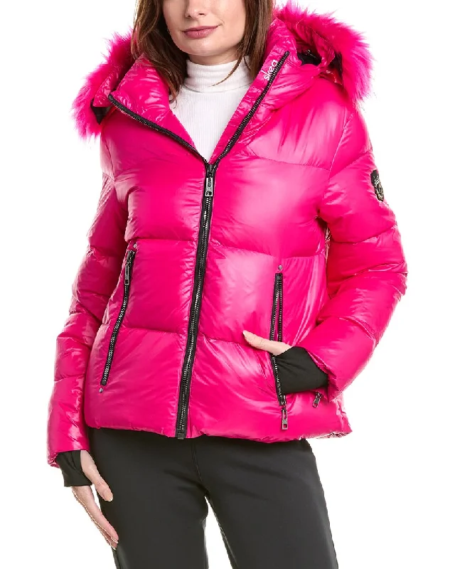 Comfortable Yoga Shorts for Full Movement -SKEA Jocelyn Ultra Puffy Jacket