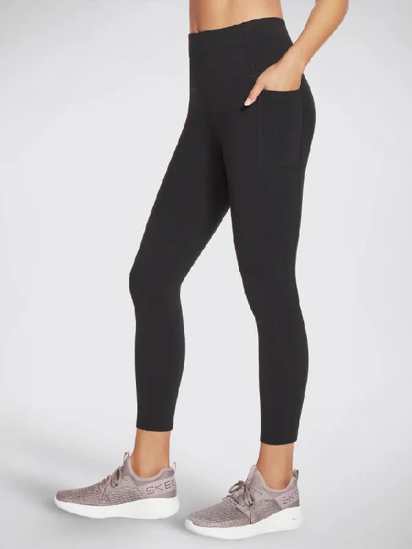 Yoga Pants for Strength and Flexibility Training -Skechers GOWALK High Waisted 7/8 Women's Leggings