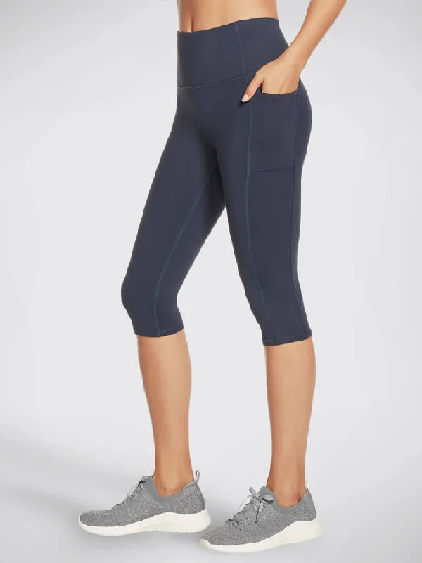 Best Yoga Pants for Deep Poses -Skechers GOWALK High Waisted Capri Women's Leggings