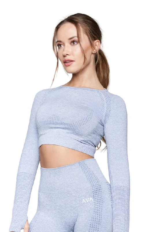 Yoga Tops with Relaxed Fit for Comfort -Skin Crop Top