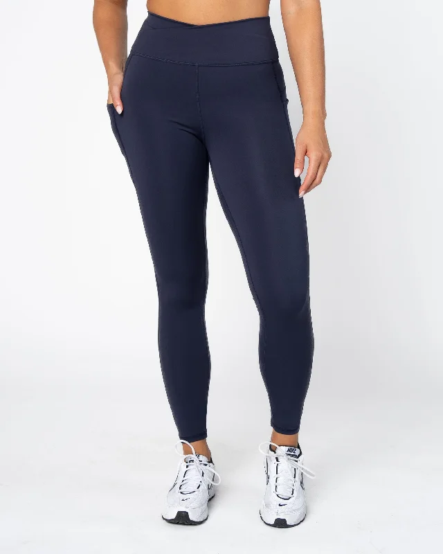 Yoga Pants for Full Flexibility and Movement -Skin Wrap Front Leggings - Bodega