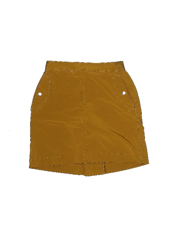 Stretchable Yoga Pants with High Waist -Skort