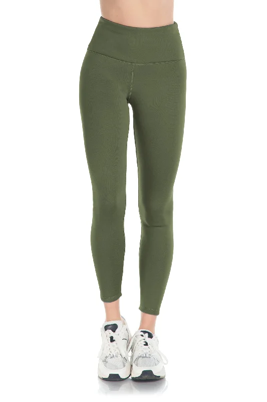 Yoga Pants for Stretch and Relaxation -Sleek Sherpa Fleece-Lined High-Waist Legging