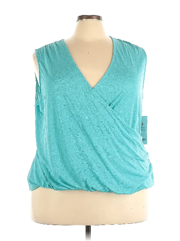 Yoga Tops with Relaxed Fit for Everyday Wear -Sleeveless Blouse