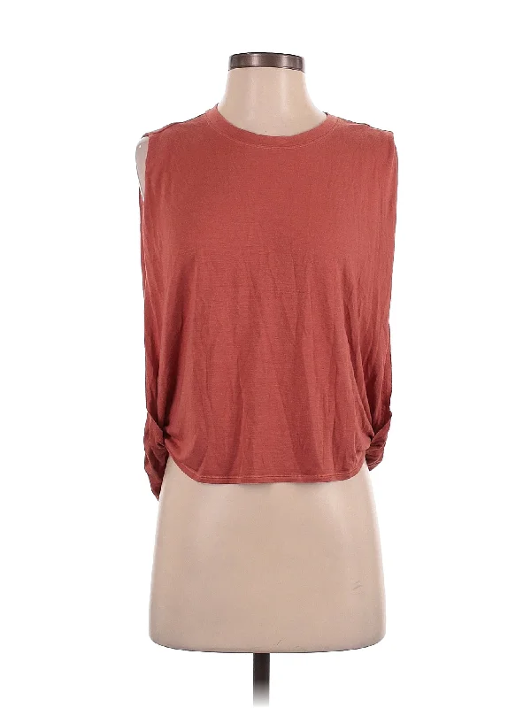 Yoga Tops with Adjustable Fit for Custom Support -Sleeveless T Shirt
