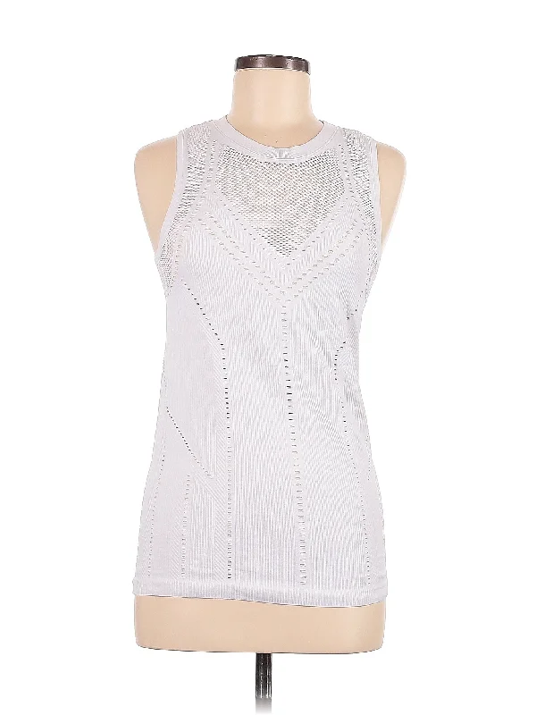 High-Waisted Yoga Tops for Better Fit -Sleeveless T Shirt