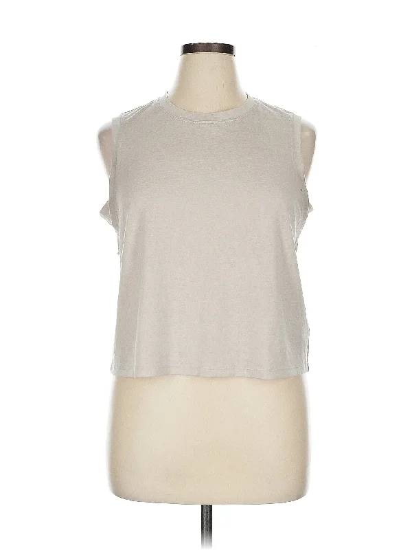Yoga Tops with Relaxed Fit for Comfort -Sleeveless Top