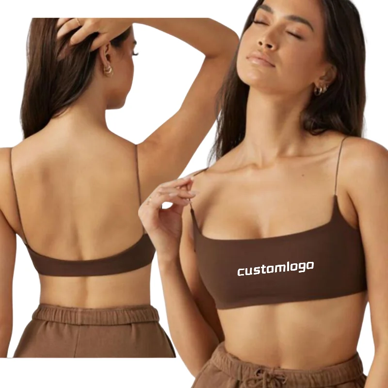 Yoga Tops for Seamless Movement -Slimline bra underwear Chest pad insert