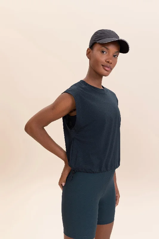 Long Sleeve Yoga Tops for Cold Weather -Soft Pima Tank Top