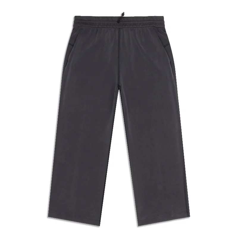 Yoga Pants with a Sculpting Fit -Softstreme High-Rise Straight-Leg Cropped Pant - Resale