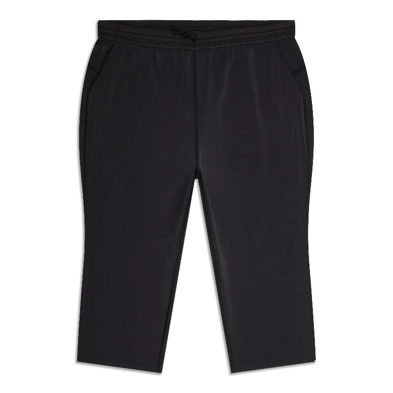 Yoga Pants for Intense Flexibility -Softstreme High-Rise Straight-Leg Cropped Pant - Resale