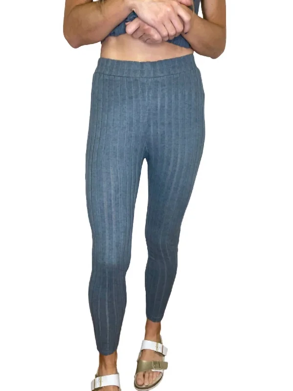 Yoga Shorts for Performance Flexibility -Sondra Leggings In Blue